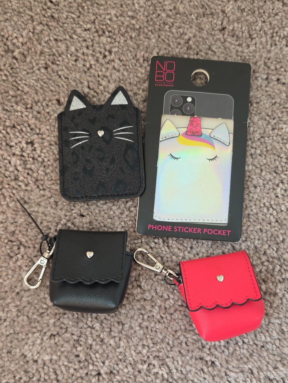 Phone ID/Wallet Stickers & Ear Bud Keychains